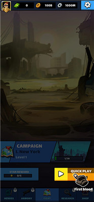 僵尸空闲防御手游