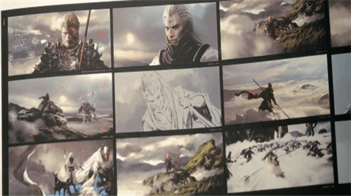 杨奇讲座现黑神话悟空早期概念图