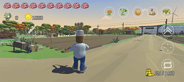 植物大战僵尸戴夫有枪手游