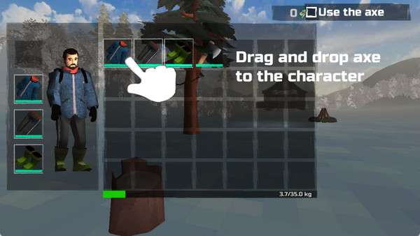 冬季森林生存手游