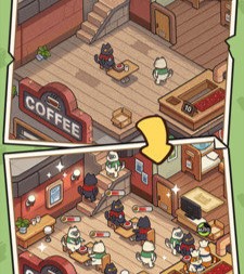 一家咖啡店游戏
