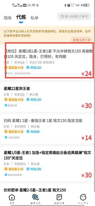 代练丸子打手版