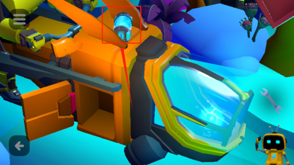 微型机器人传送门逃脱手游