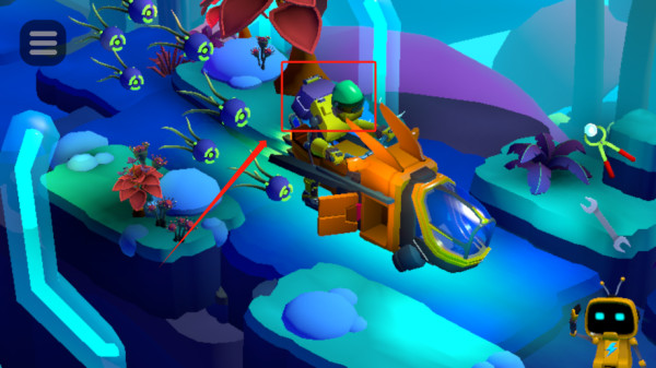 微型机器人传送门逃脱手游