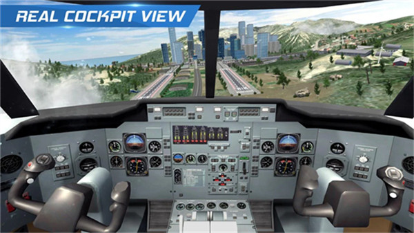 真实飞行模拟3d手游5