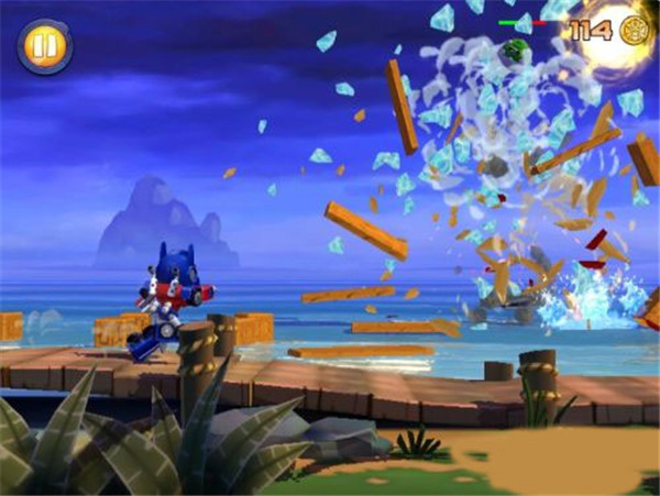 愤怒的小鸟变形金刚手游