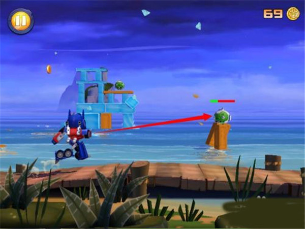 愤怒的小鸟变形金刚手游