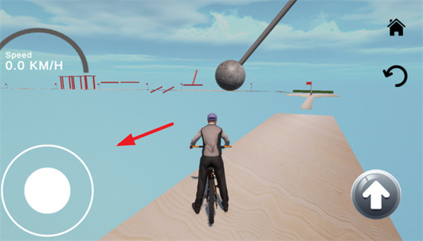 惊险自行车手游