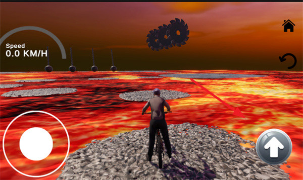 惊险自行车手游