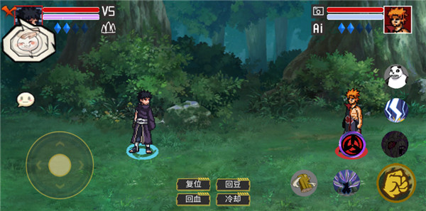 像素火影带土破面神威版5