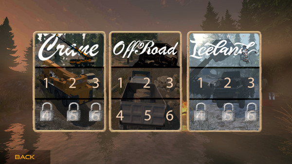 四轮越野驾驶游戏