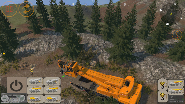 四轮越野驾驶游戏