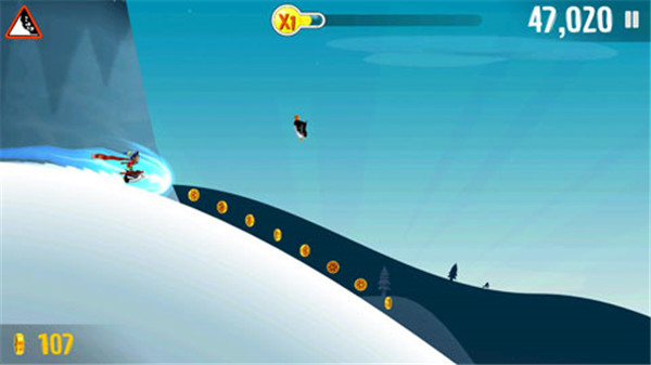 滑雪大冒险手游