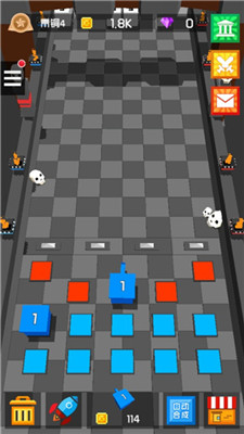 放置方块塔防手游