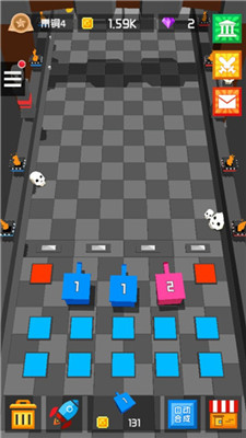 放置方块塔防手游