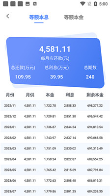 小谷购房贷款计算器