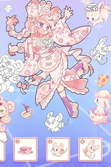 仙女贴贴乐小游戏