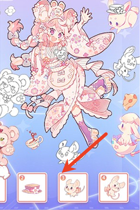 仙女贴贴乐小游戏