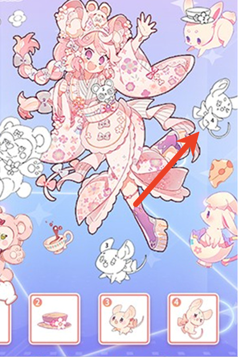 仙女贴贴乐小游戏