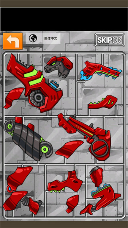 恐龙机甲变形记游戏