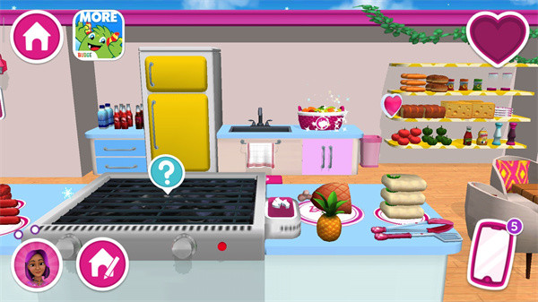 芭比梦幻屋正版