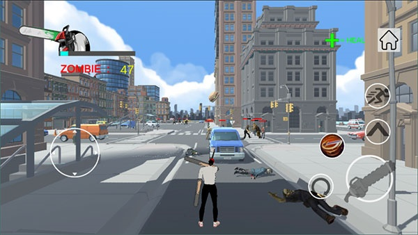 电锯人大战僵尸