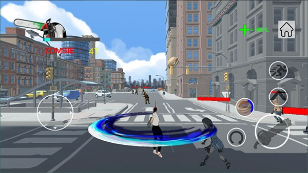 电锯人大战僵尸