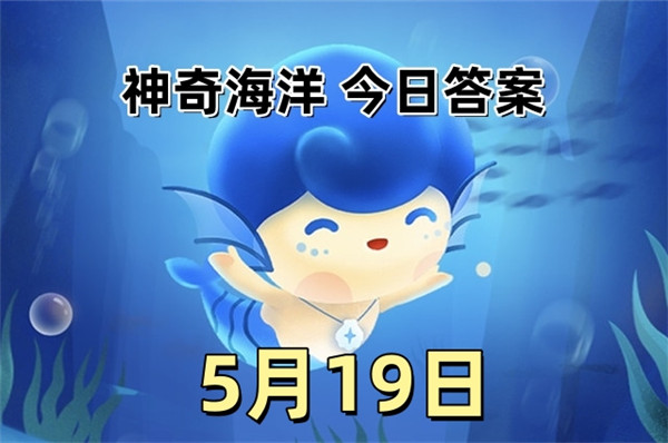 支付宝2025年5月19日神奇海洋答案