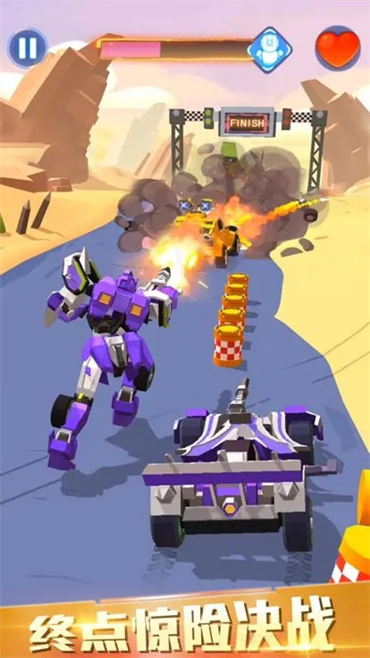 汽车人变形热血赛车5