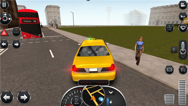 出租车模拟3D