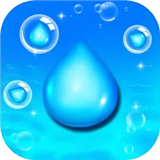 水滴泡泡爆破