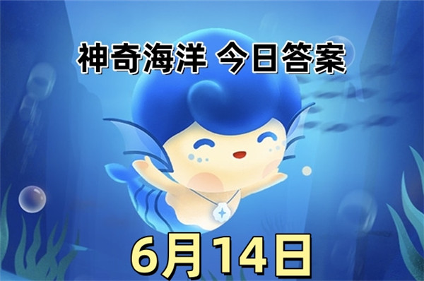 支付宝2025年6月14日神奇海洋答案