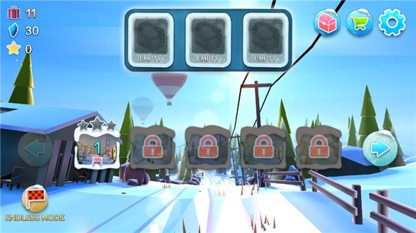 动物冒险下坡冲刺3