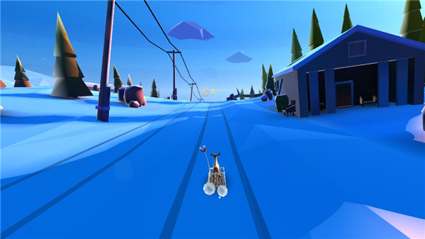 动物冒险下坡冲刺