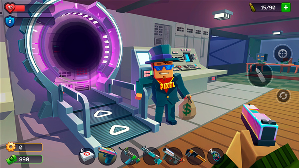 像素战斗僵尸突袭中文版1