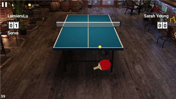 虚拟乒乓球汉化版2
