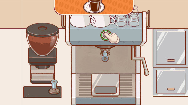 可口的咖啡美味的咖啡手游