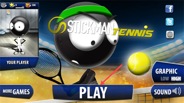 火柴人网球手机版