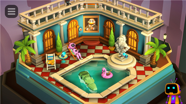 微型机器人传送门逃脱5