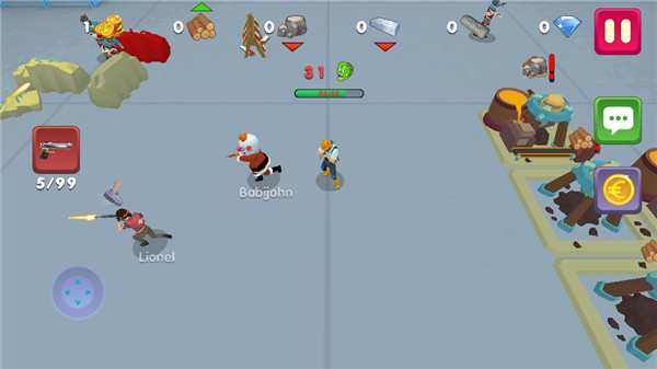 两个家伙与僵尸