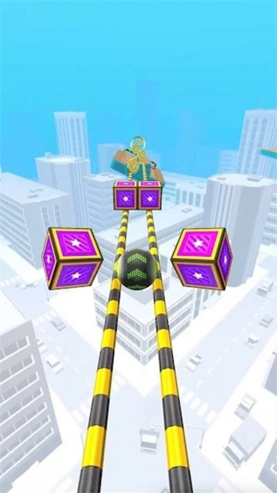 天空滚动的球球4