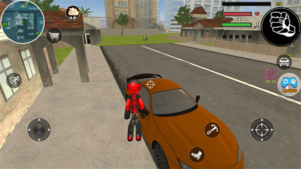 蜘蛛侠绳索城市英雄