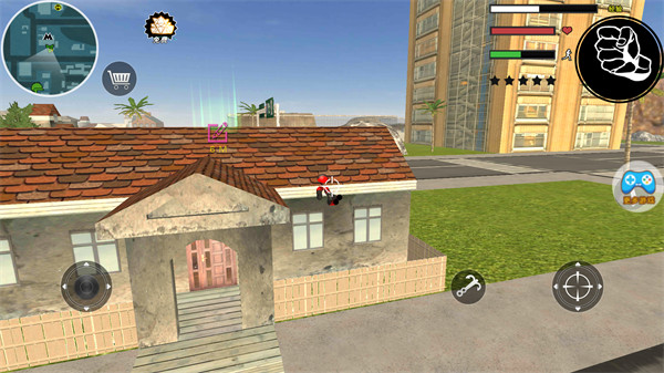 蜘蛛侠绳索城市英雄