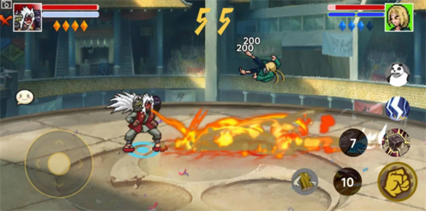 像素火影仙人自来也2