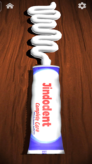 挤牙膏解压游戏