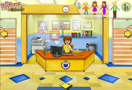 娃娃屋校园游戏